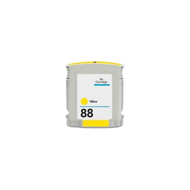 CARTUCHO PREMIUM HP NºC9393AE / 88XL CAP.28ML AMARILLO