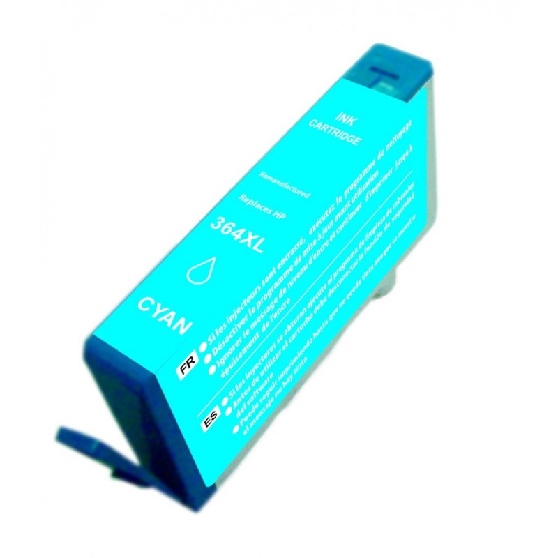 CARTUCHO PREMIUM HP NºCB323EE / 364XL CAP.13ML CYAN