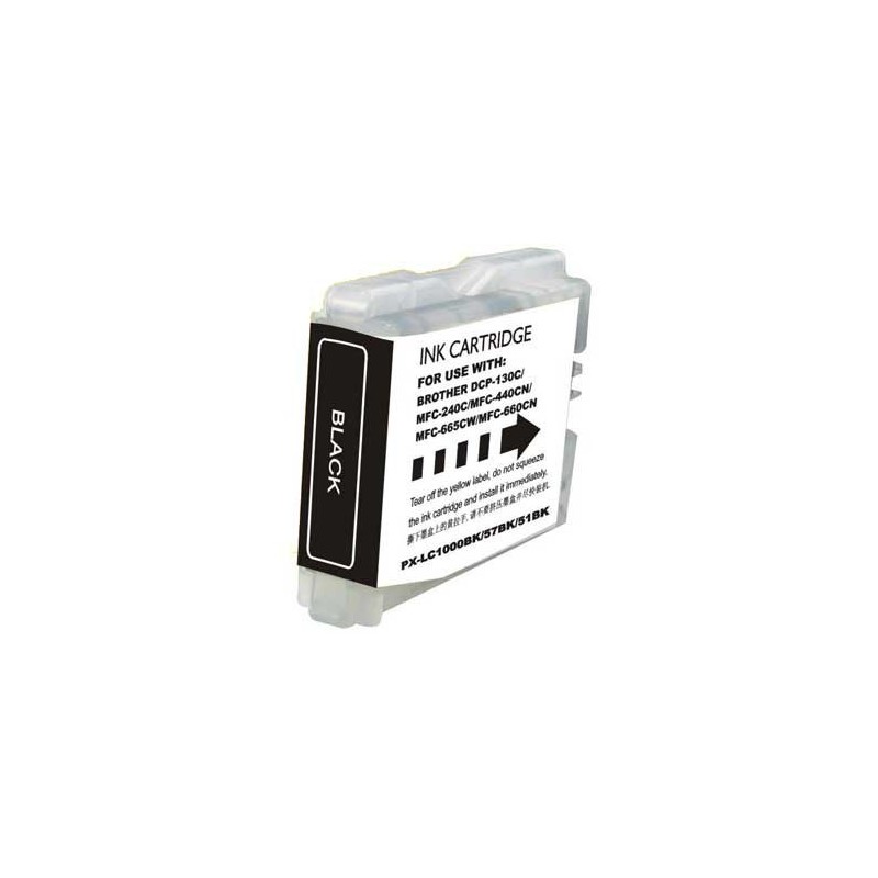 CARTUCHO PREMIUM BROTHER NºLC970BK / LC1000BK CAP.30ML NEGRO