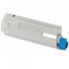 TONER PREMIUM OKI C801 / 44643003 7300 PAG. CYAN